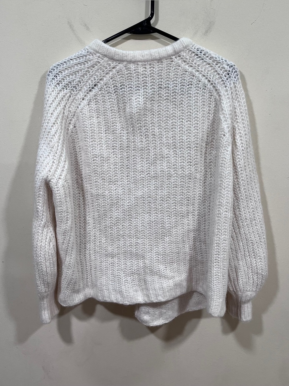 Sézane Emile Cardigan EUC / Color Ecru / Size Medium wool alpaca blend - Picture 7 of 8